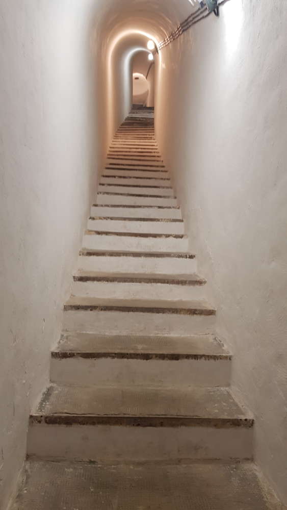 scalinata verso l'osservatorio scalinata verso l'osservatorio
