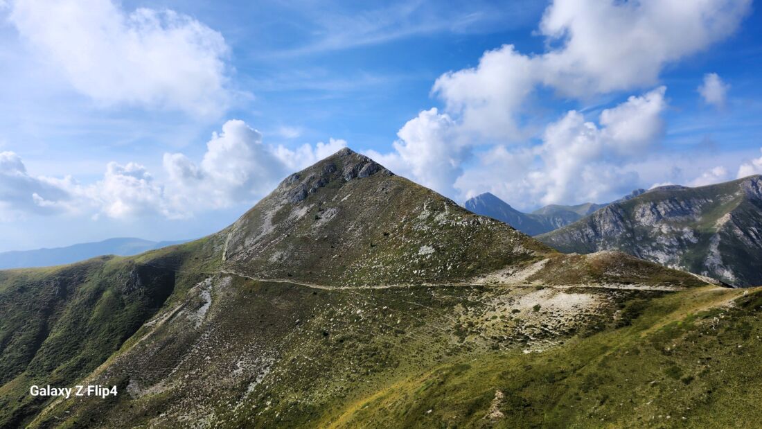 Percorso per raggiungere Punta Parvo