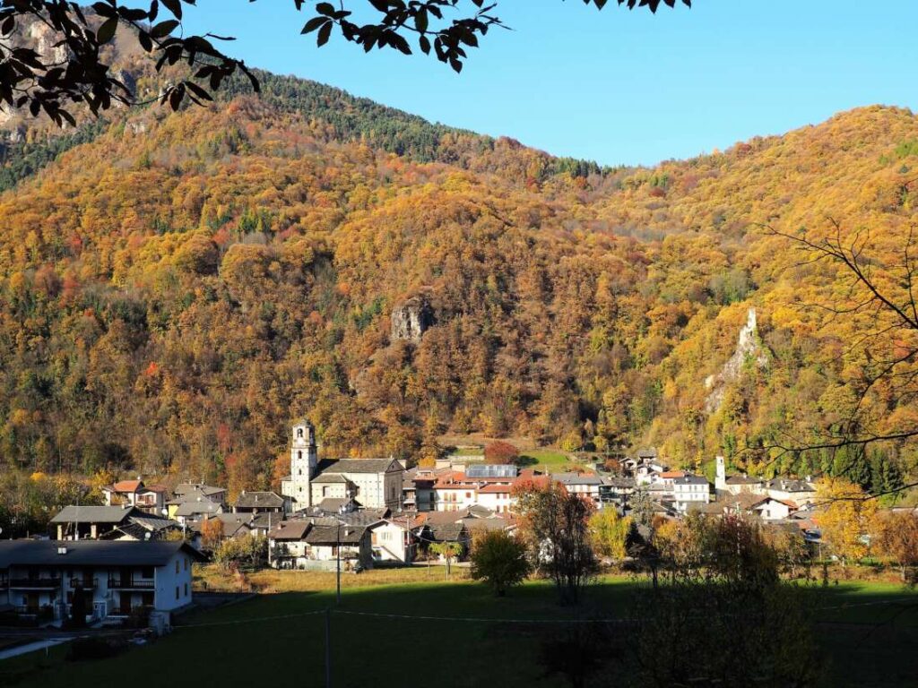 Monterosso Grana in autunno