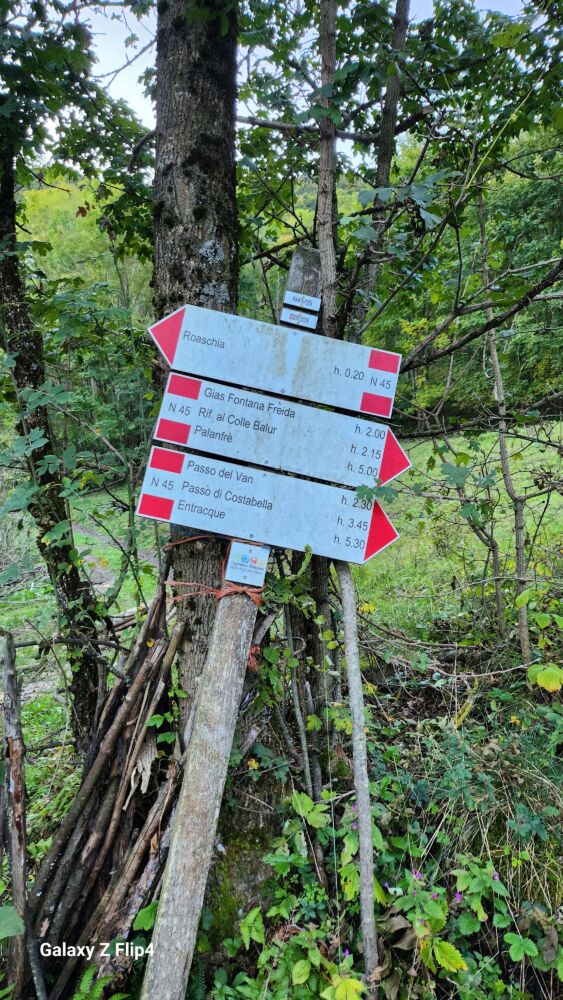 Indicazioni per il Rifugio Balur