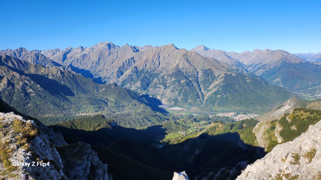 Vista sul Monte Argentera