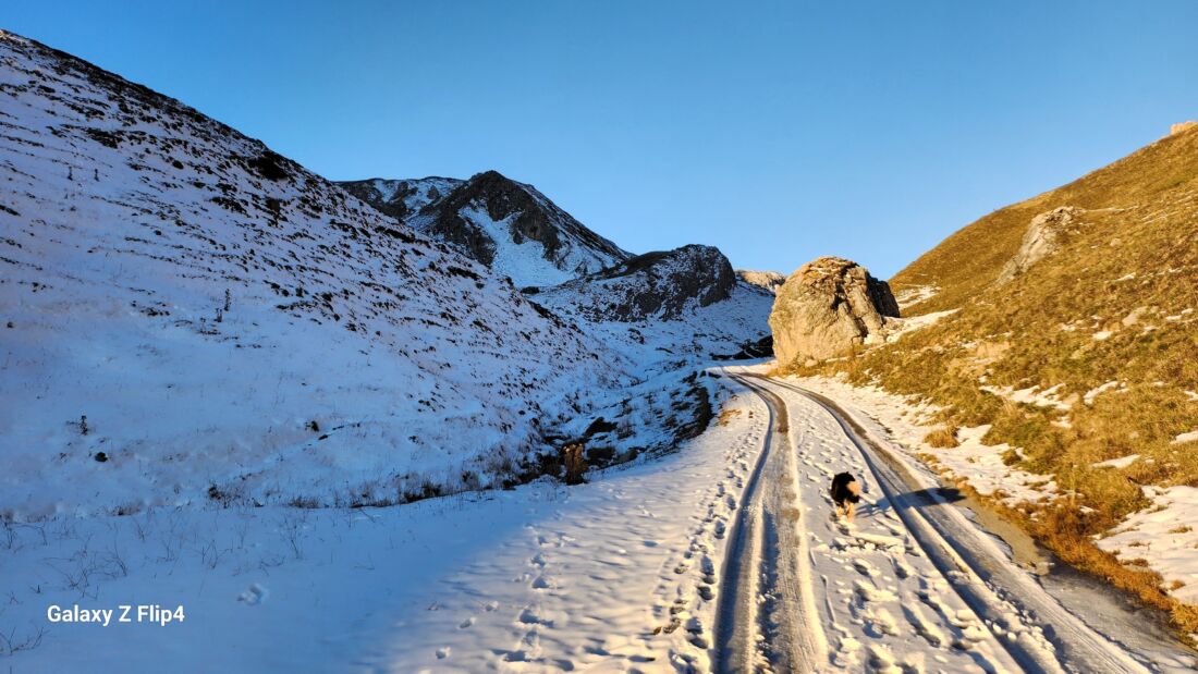 Partenza via Val d'Arma
