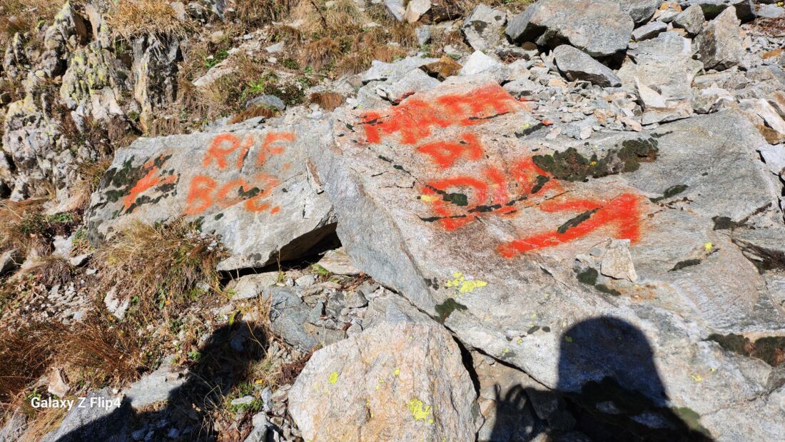 Indicazioni per il Rifugio Bozano