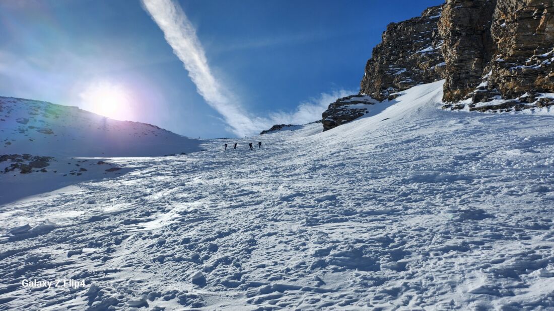 Discesa dalla Cima delle Lose