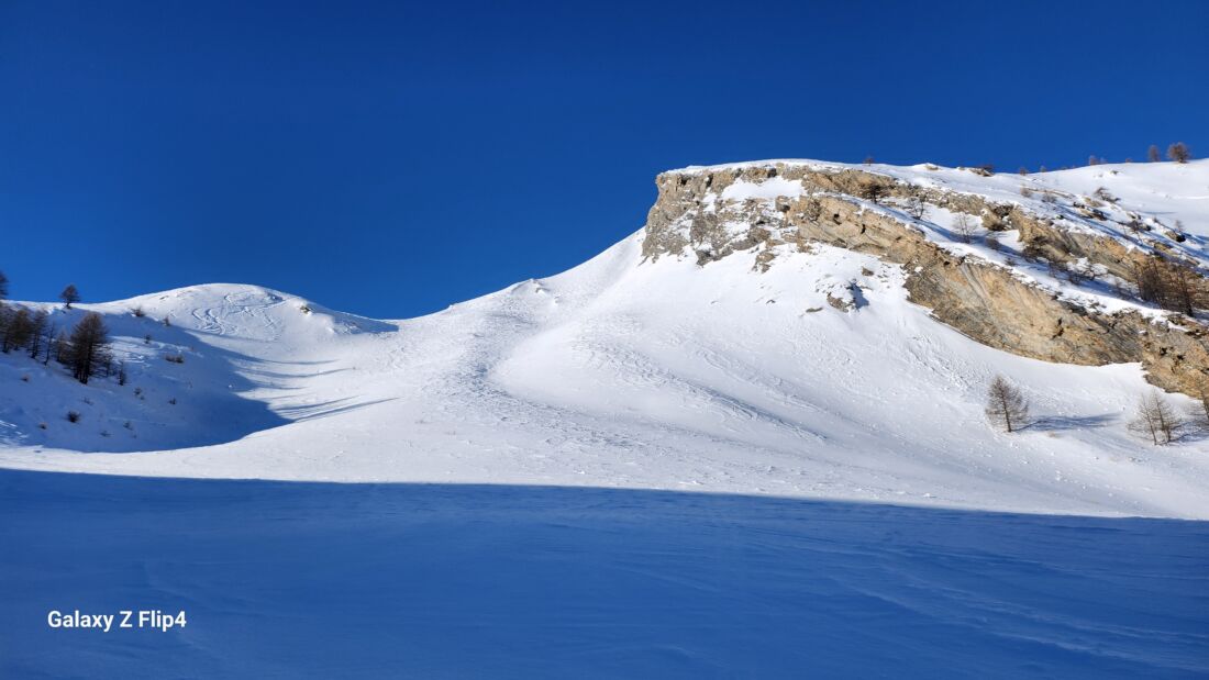 Verso il Colletto Incianao Salita verso il tratto finale della seggiovia Pie del Beu