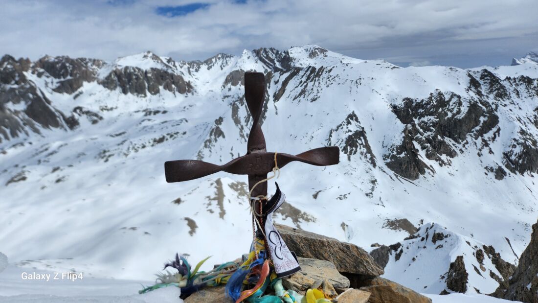 Croce di vetta del Monte Ciaslaras