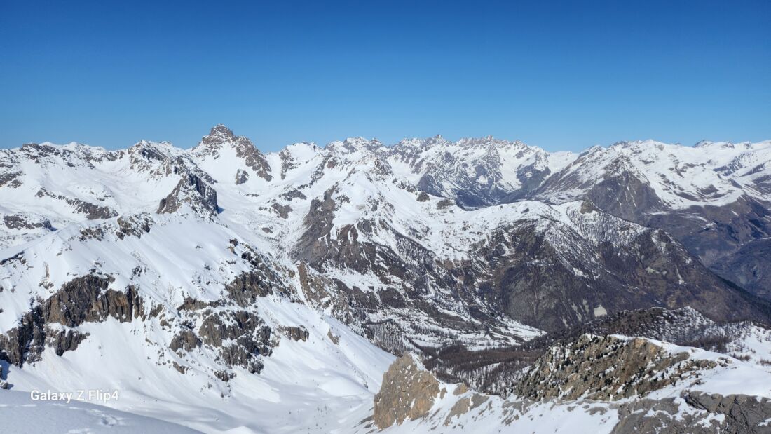 Cime che si ammirano dal Monte Cassorso 