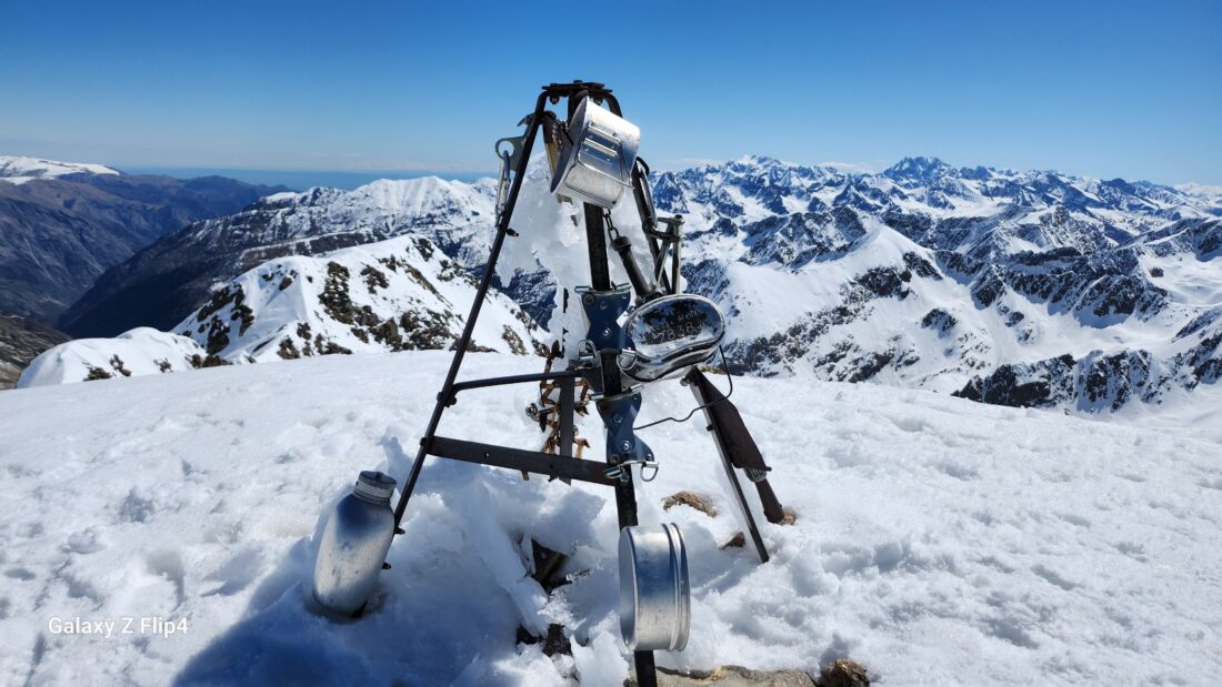 Scialpinismo da Rocca Negra alla Cima di Malaterra Sud fino a Rocca Negra