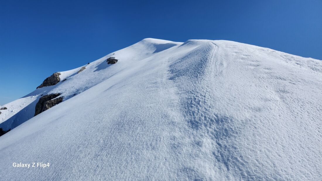 Tratto prima del monte Cassorso